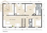 Grundriss OG - Renovierungsbedürftiges Zweifamilienhaus mit 1.130 m² Eigentumsgrundstück in Sickte! Meine Immobilie