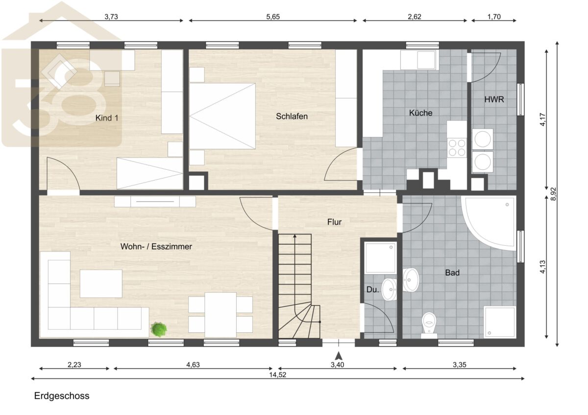 Grundriss EG