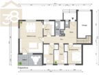 Grundriss EG - Modernisiertes Zweifamilienhaus mit großem Garten, Sauna und Garagen! Meine Immobilie=Mein Partner!